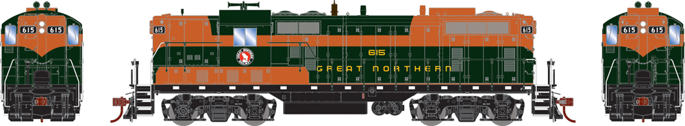 Great Northern Electro-Motive Division GP7 diesel locomotive.