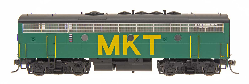 Missouri-Kansas-Texas Electro-Motive Division F7B diesel locomotive.