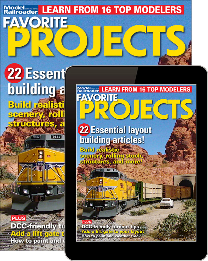 Model Railroader Favorite Projects available at the Kalmbach Hobby Store.