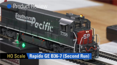 Rapido HO scale B36-7 returns