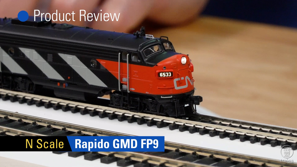 Rapido GMD FP9 locomotive