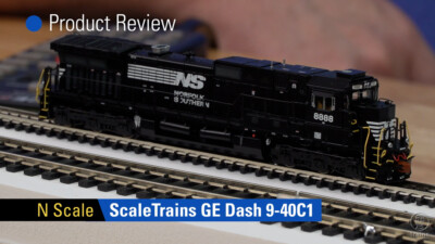 ScaleTrains.com N scale General Electric Dash 9-40C diesel locomotive