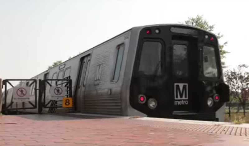 DC Metrorail train
