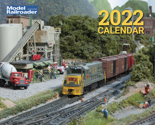 Cover of a model railroad calendar.