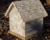 A small clay shed