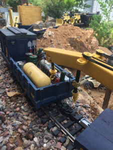 Model of work caboose