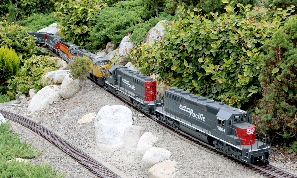 Line of large-scale model diesels