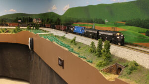 Train on Neal Schorr's layout