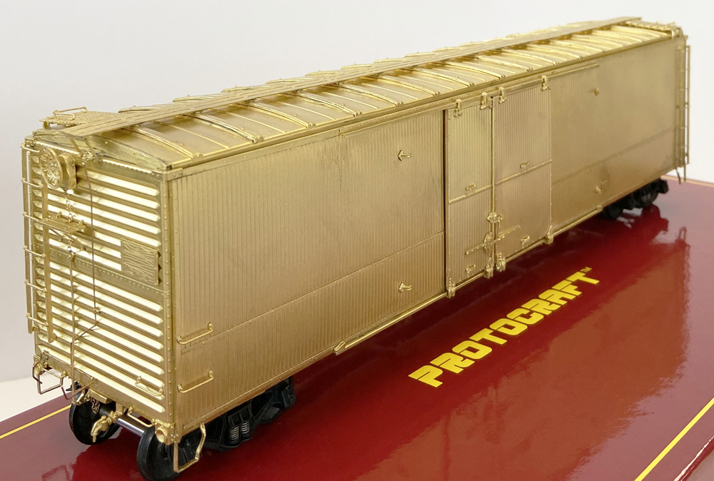 Denver & Rio Grande Western 61200-61399 series door-and-a-half double-sheathed automobile boxcar.