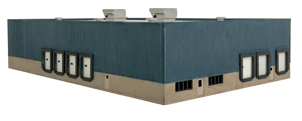 Modern steel warehouse kit.