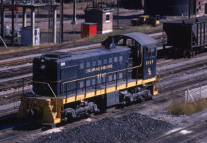 blue and yellow switcher