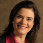 Head shot of dark-haired woman