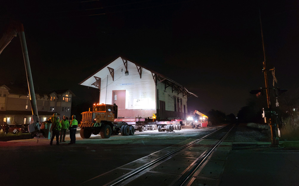 Railroad station on wheels