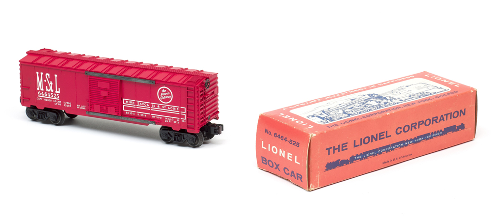 Lionel Postwar Boxcar 6464 Minneapolis & St Louis for sale online