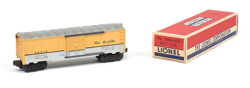 6464-650 Denver & Rio Grande Western, Cataloged 1957-58 and 1966