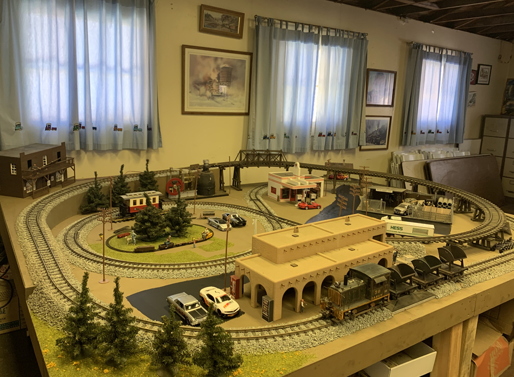 view of a small large-scale layout