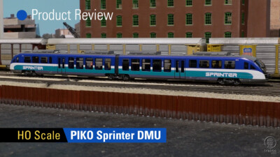 Piko HO scale Sprinter DMU tested