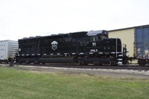 Parrish & Heimbecker Ltd. SD40-2 no. 11 at Horicon, Wis