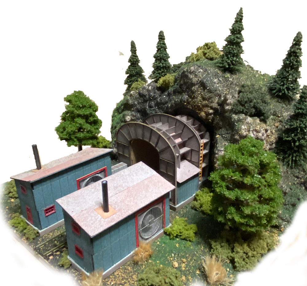 The N Scale Architect N scale Barnesville [Pa.] Tunnel kit.