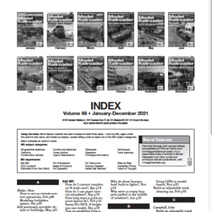 MRR 2021 annual index page