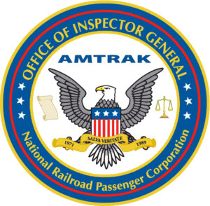 Logo of Amtrak Office of Inspector General