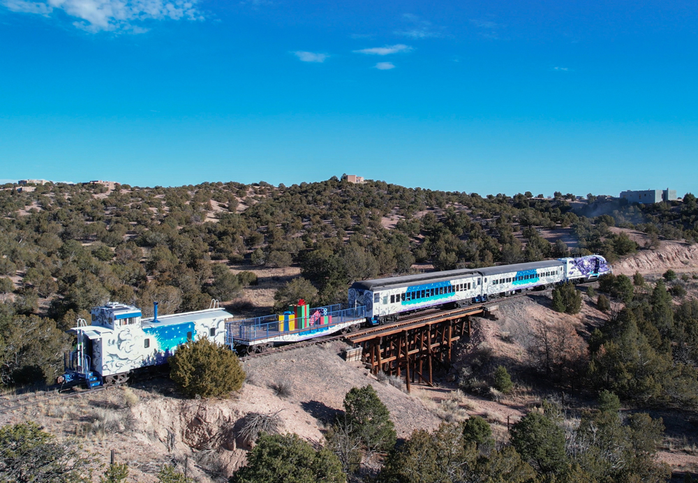 El tren “Dragón” hace su debut en Nuevo México