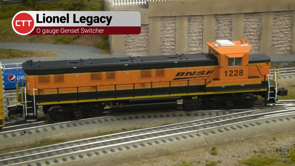Running Lionel's Legacy Genset locomotive