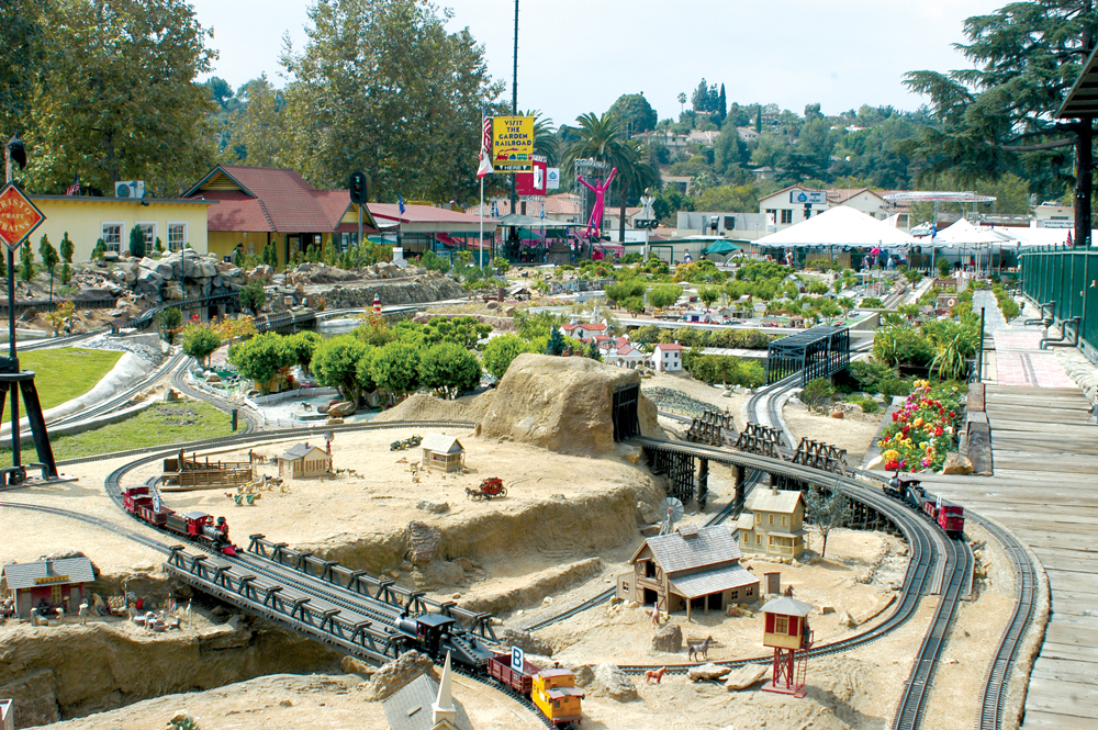 View of the Fairplex Garden Railroad