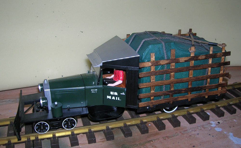 Large-scale Rail truck