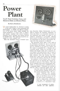 build a power plant vintage article