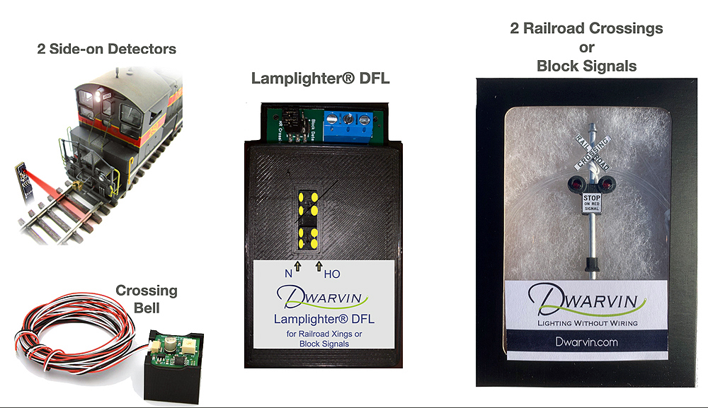 Dedicated Dwarvin Enterprises Lamplighter Flashing Kit.