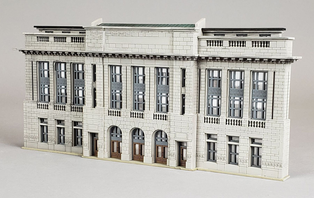 Custom Model Railroads HO scale City Station low-relief kit