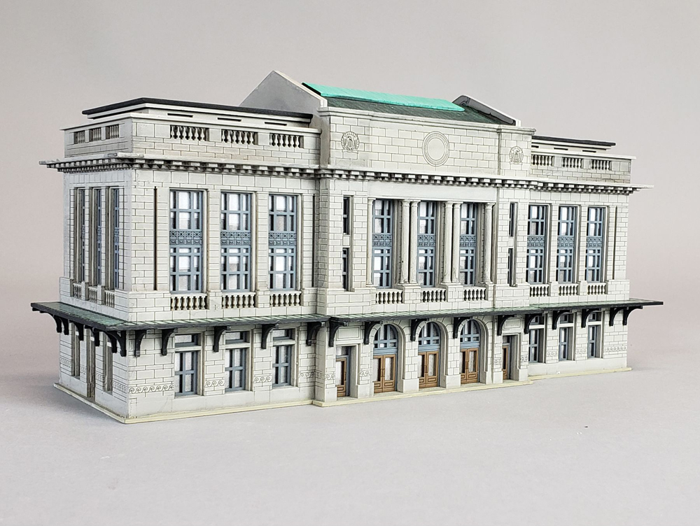 Custom Model Railroads HO scale City Station kit