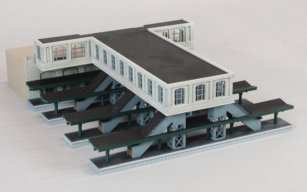 Custom Model Railroads HO Scale City Station Hall Kit