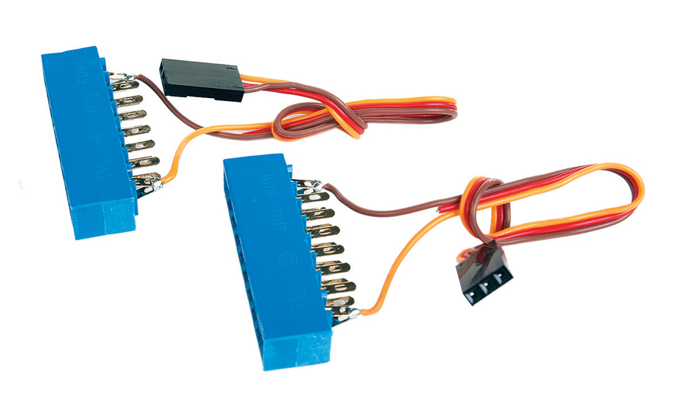 WalthersControls on-board connectors for Tortoise switching machines by Circuitron