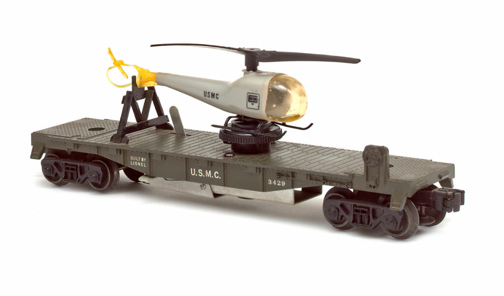 Lionel's no. 3429 helicopter car
