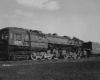 Steam locomotive with cab in the front