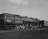 Steam locomotive with cab in the front