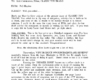Vintage typed letter