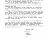 Vintage typed letter