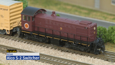 Check out Atlas’ N scale Alco S-2 diesel switcher