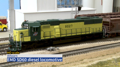 Athearn Trains HO scale Electro-Motive Division SD60 diesel locomotive