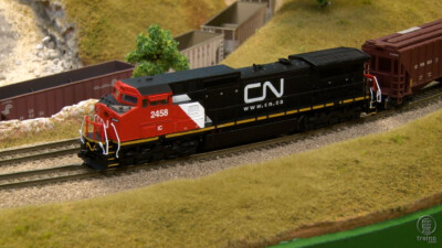 Atlas N scale General Electric Dash 8-40CW diesel locomotive