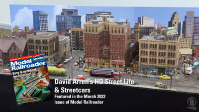 Layout visit: David Arrell’s HO Street life & Streetcars