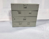 Four stacked containers show the different grills on the sides.