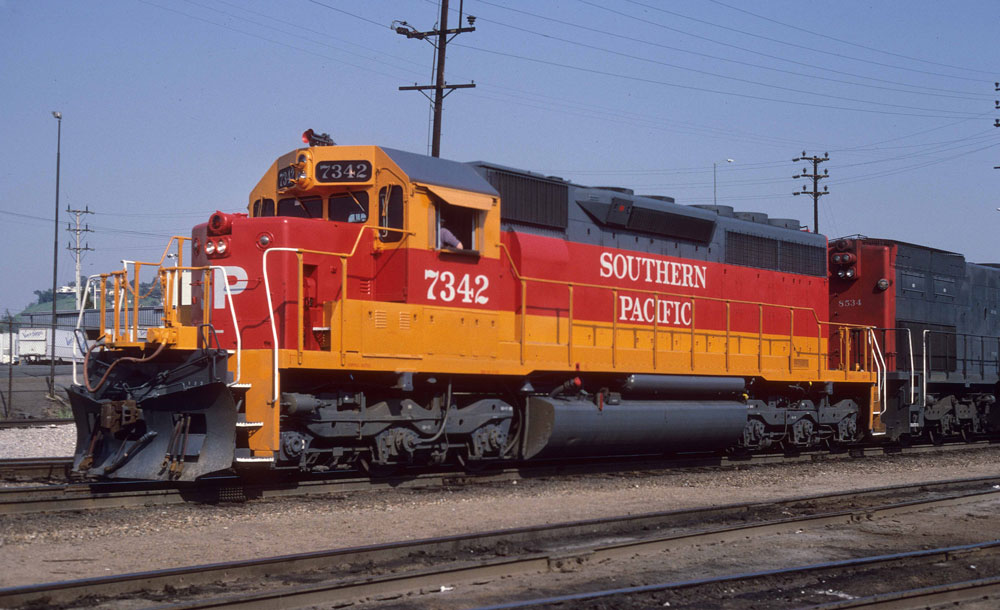 red and yellow locomotive