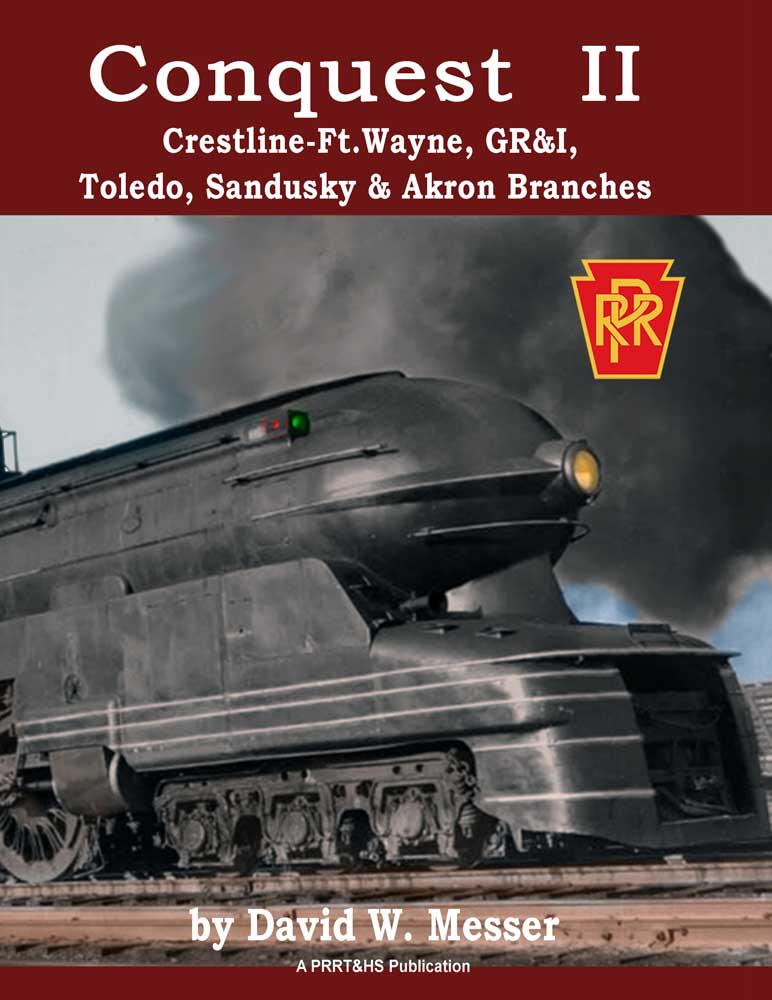 Cover of book with streamlined steam locomotive