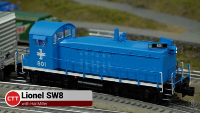 Lionel Legacy Boston & Maine No. 801 SW8 locomotive