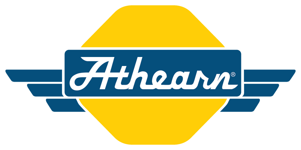 Illustration of dark blue, yellow, and white company logo.