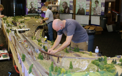 Behind the scenes at Milwaukee museum HO train layout